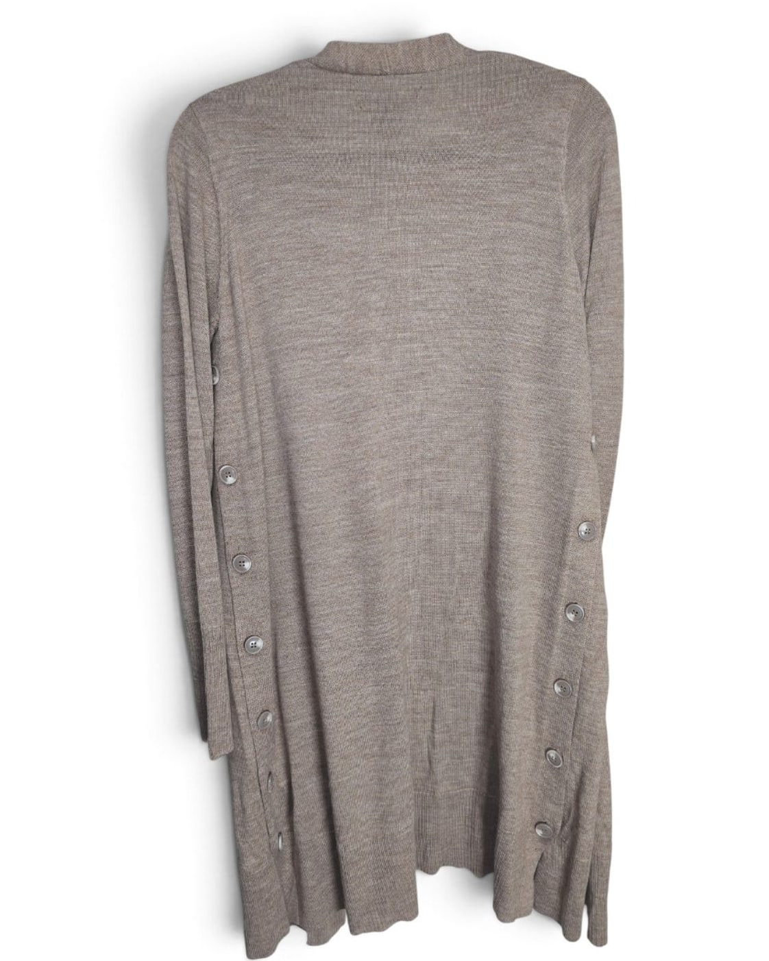 Tahari Merino Wool Blend Long Cardigan