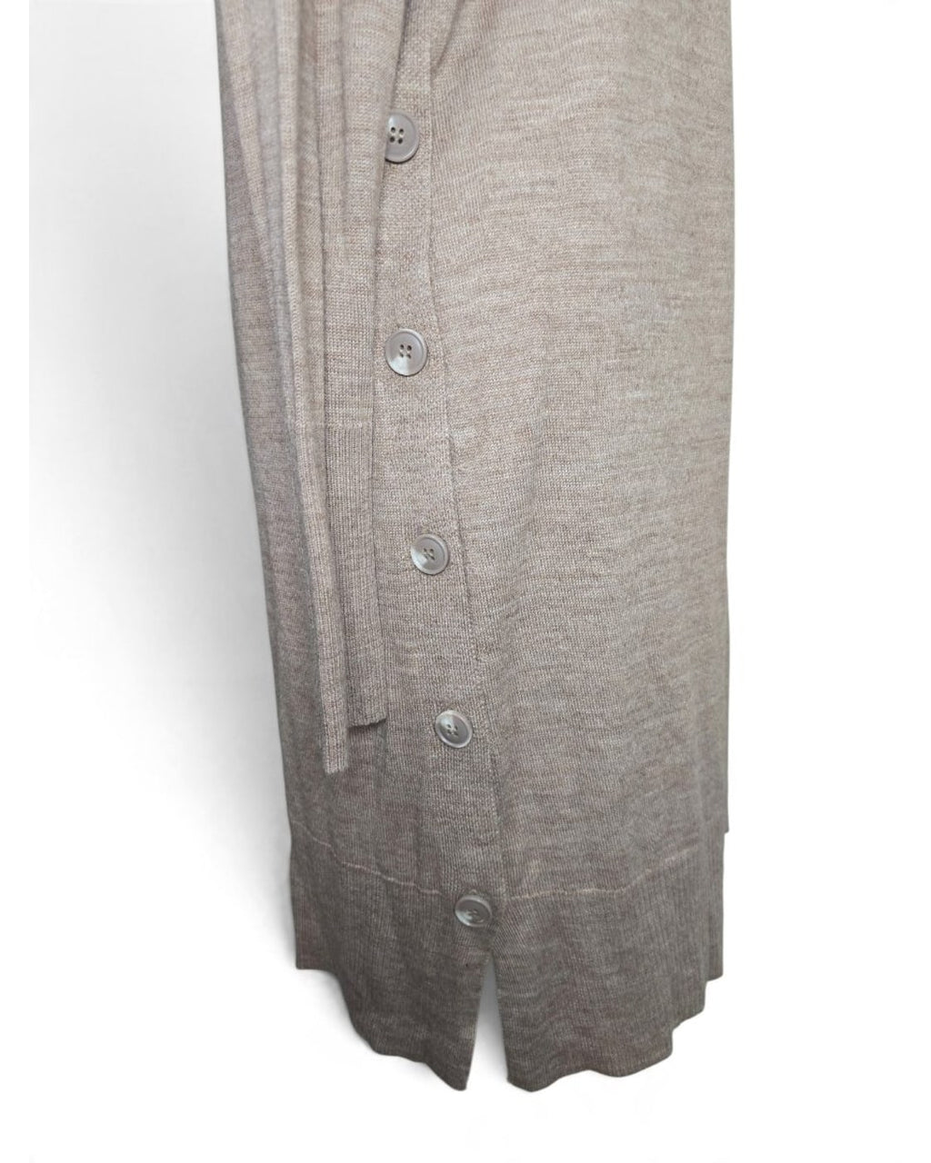 Tahari Merino Wool Blend Long Cardigan