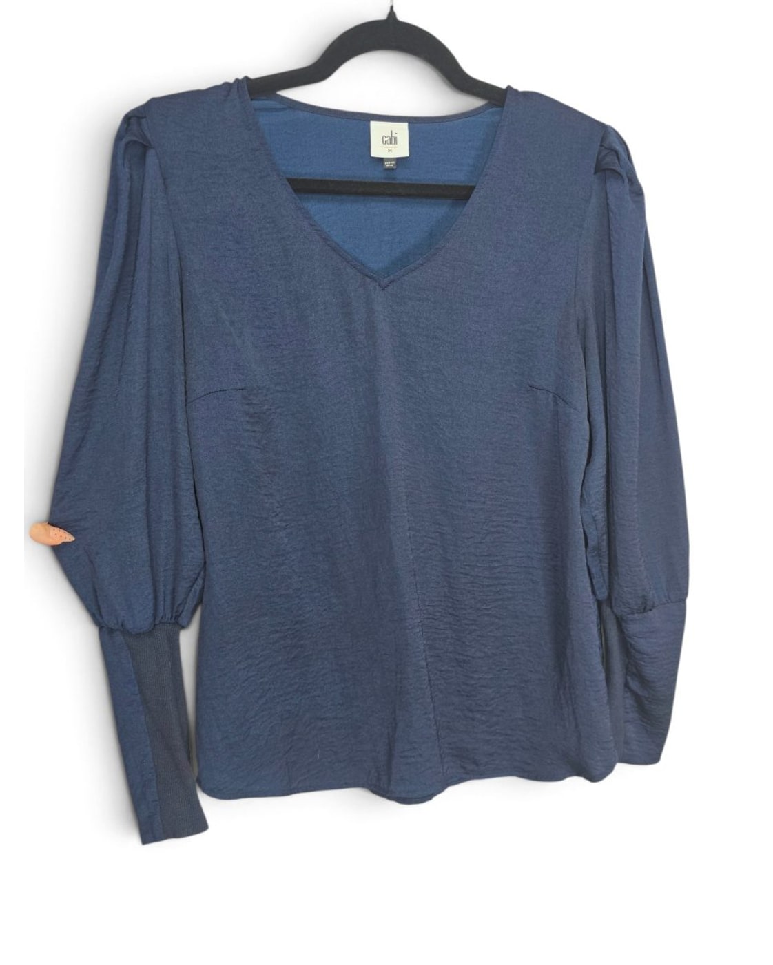 cabi Balloon Sleeve V-Neck Blouse - Style# 3959