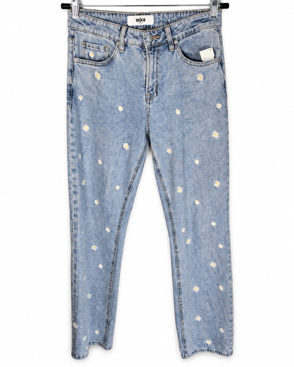 Mica High Rise Straight Leg Daisy Jean
