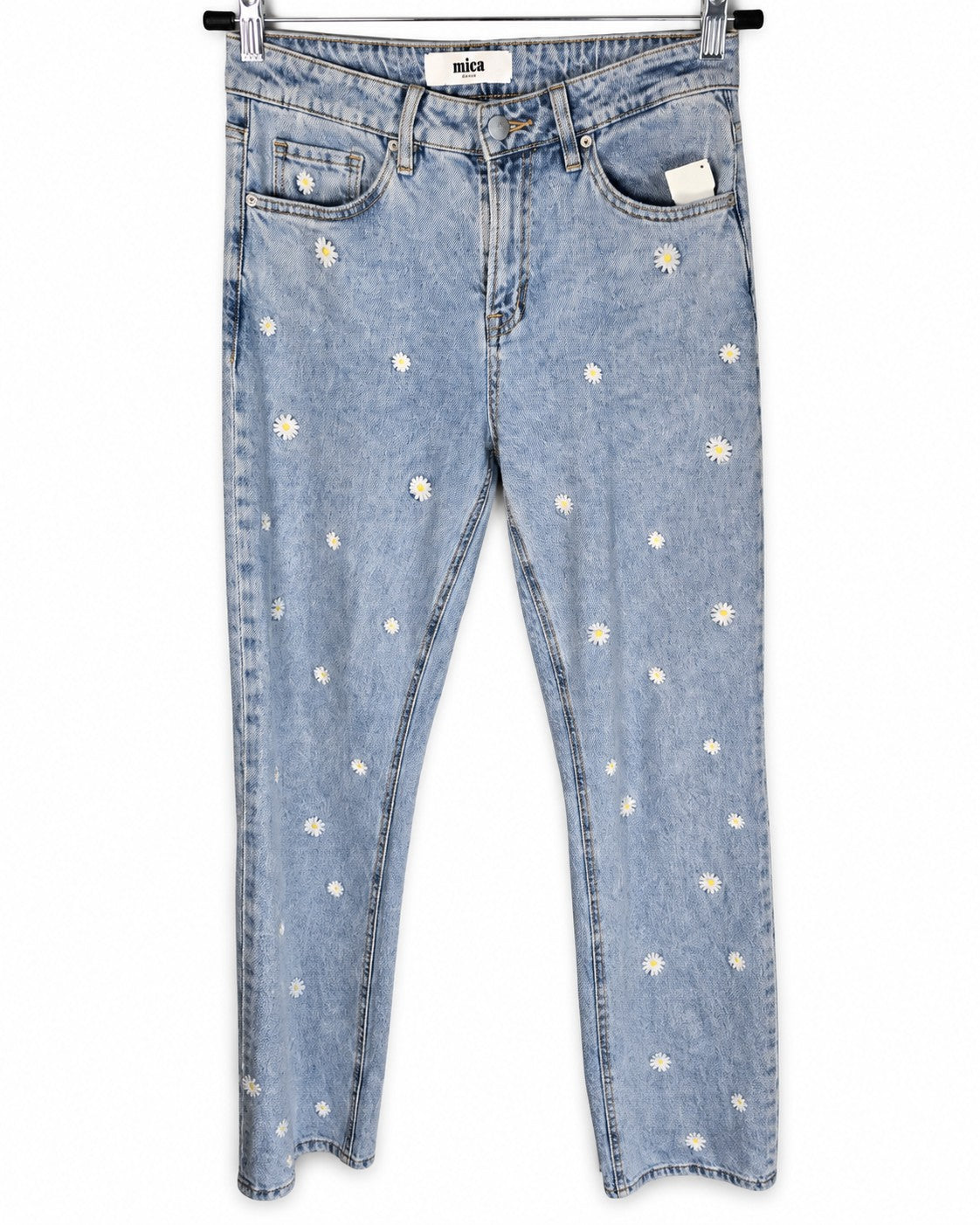 Mica High Rise Straight Leg Daisy Jean