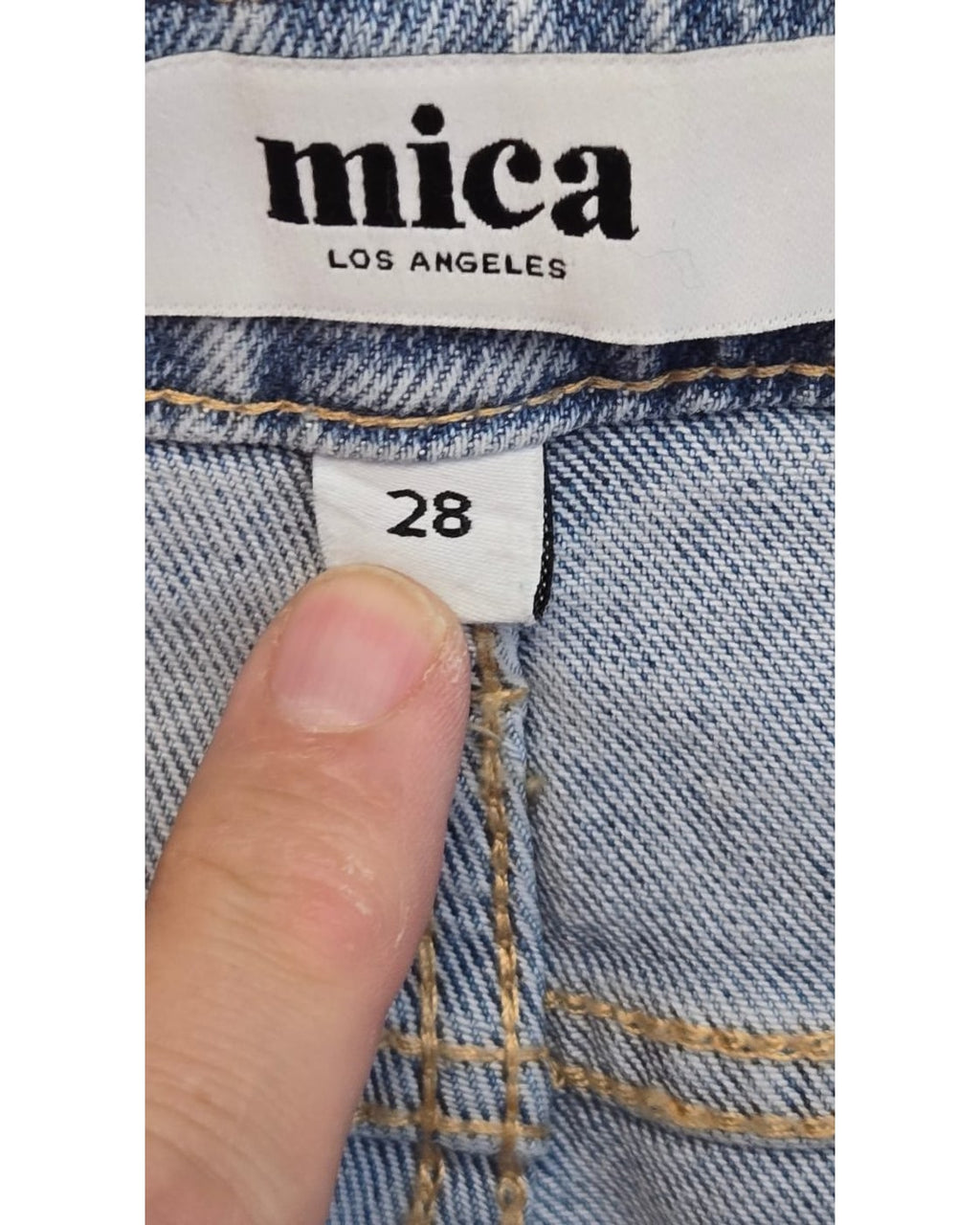 Mica High Rise Straight Leg Daisy Jean