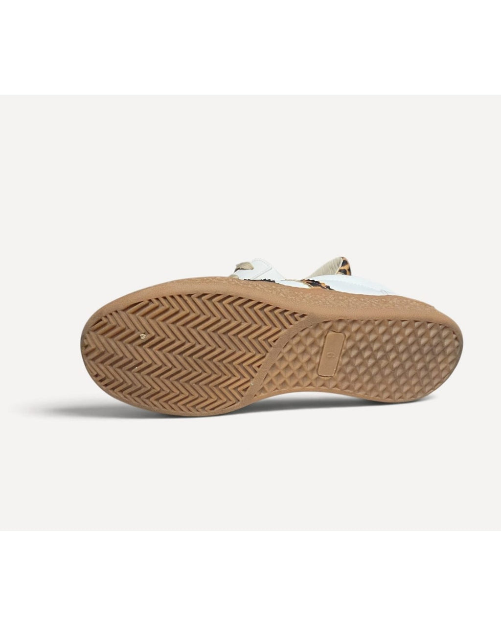 HeyGirl by Corkys Leopard Trim Sneakers