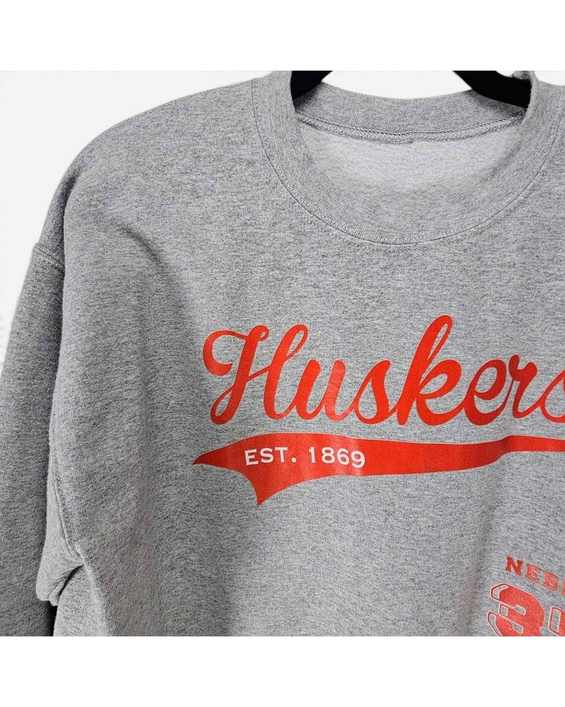Huskers Est. 1869 Go Big Red Graphic Sweatshirt