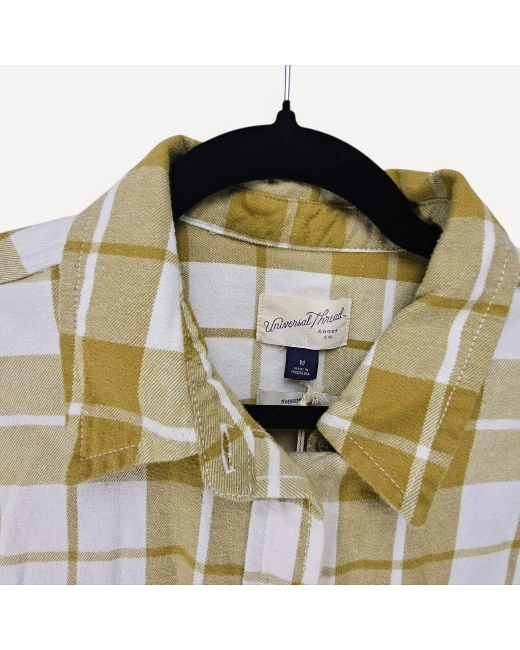 Universal Thread Plaid Flannel Button Down - NWT