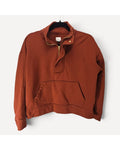 a New Day Quarter-Zip Cropped Sweatshirt