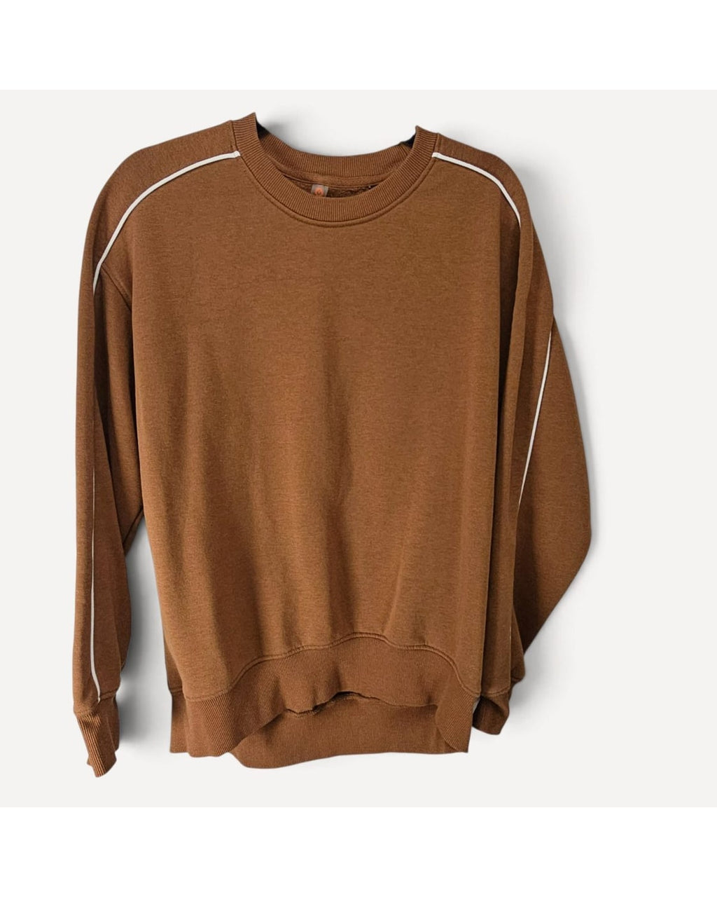 Mono B Piped Crewneck Sweatshirt - Style# KT5694