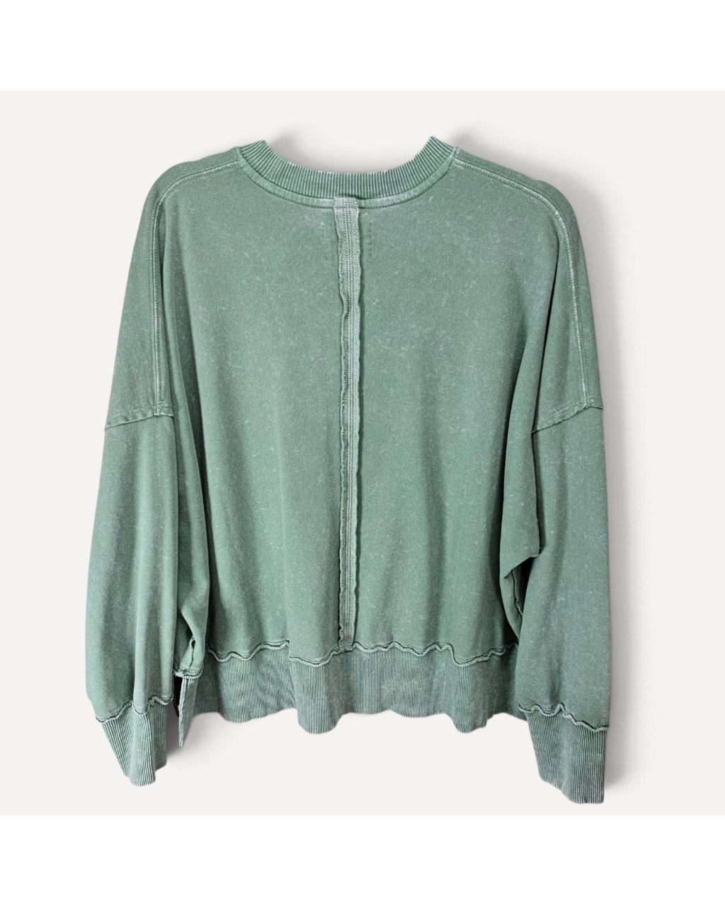 American Eagle This Feels Seriously Lived-In Crewneck Sweatshirt - Style# AEM120605U9A