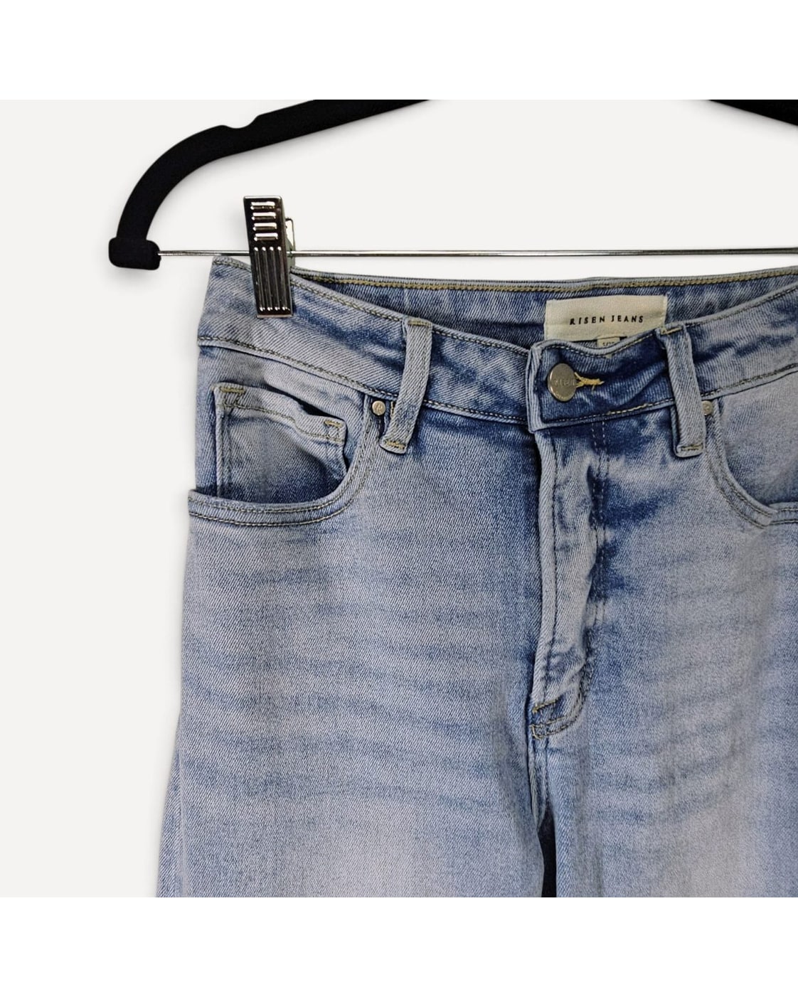 Blue Risen Wide Leg Denim - #RDP5975, size 5 (Waist 27) – photo 4