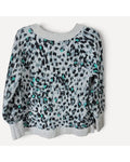LOFT Leopard Print V-Neck Sweater