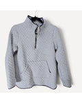 Betsey's Boutique Shop Quilted Quarter-Zip Pullover - Style# 19831BB