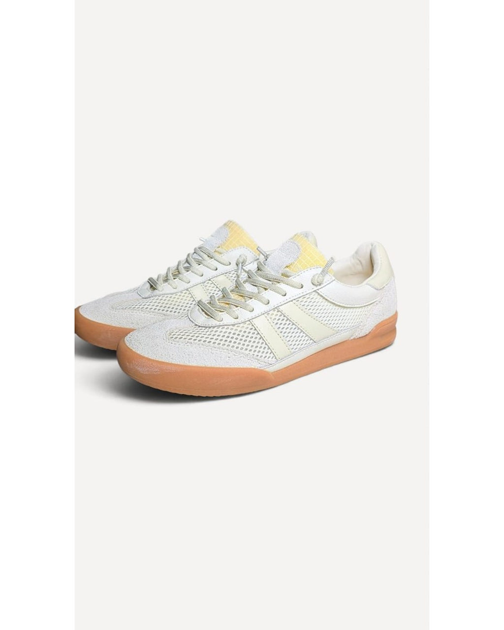 Suede Mesh Low-Top Sneaker