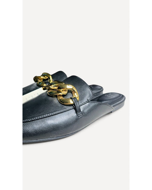A New Day Chain-Link Loafer Mules - NWT