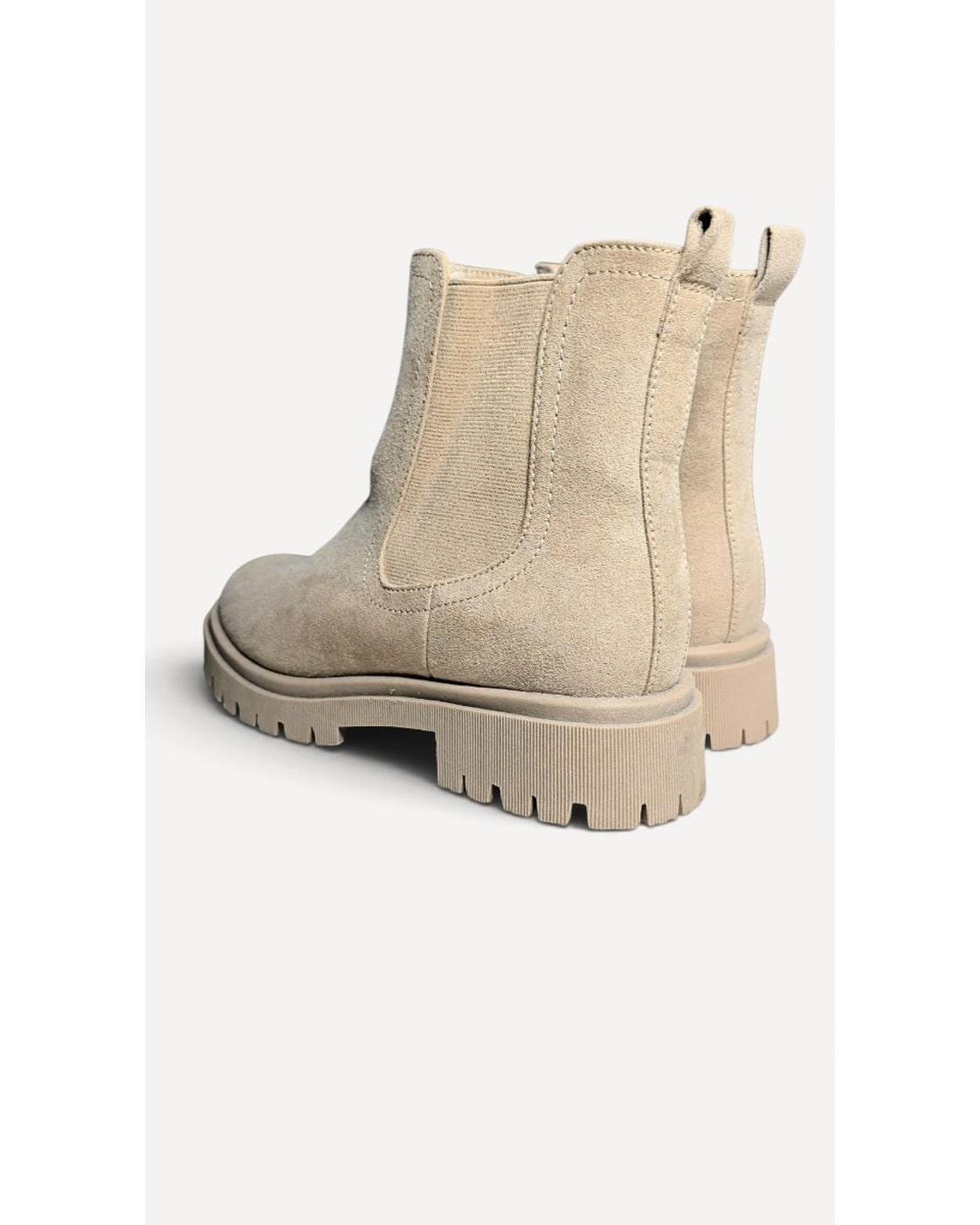 Old Navy Suede Lug Sole Chelsea Booties