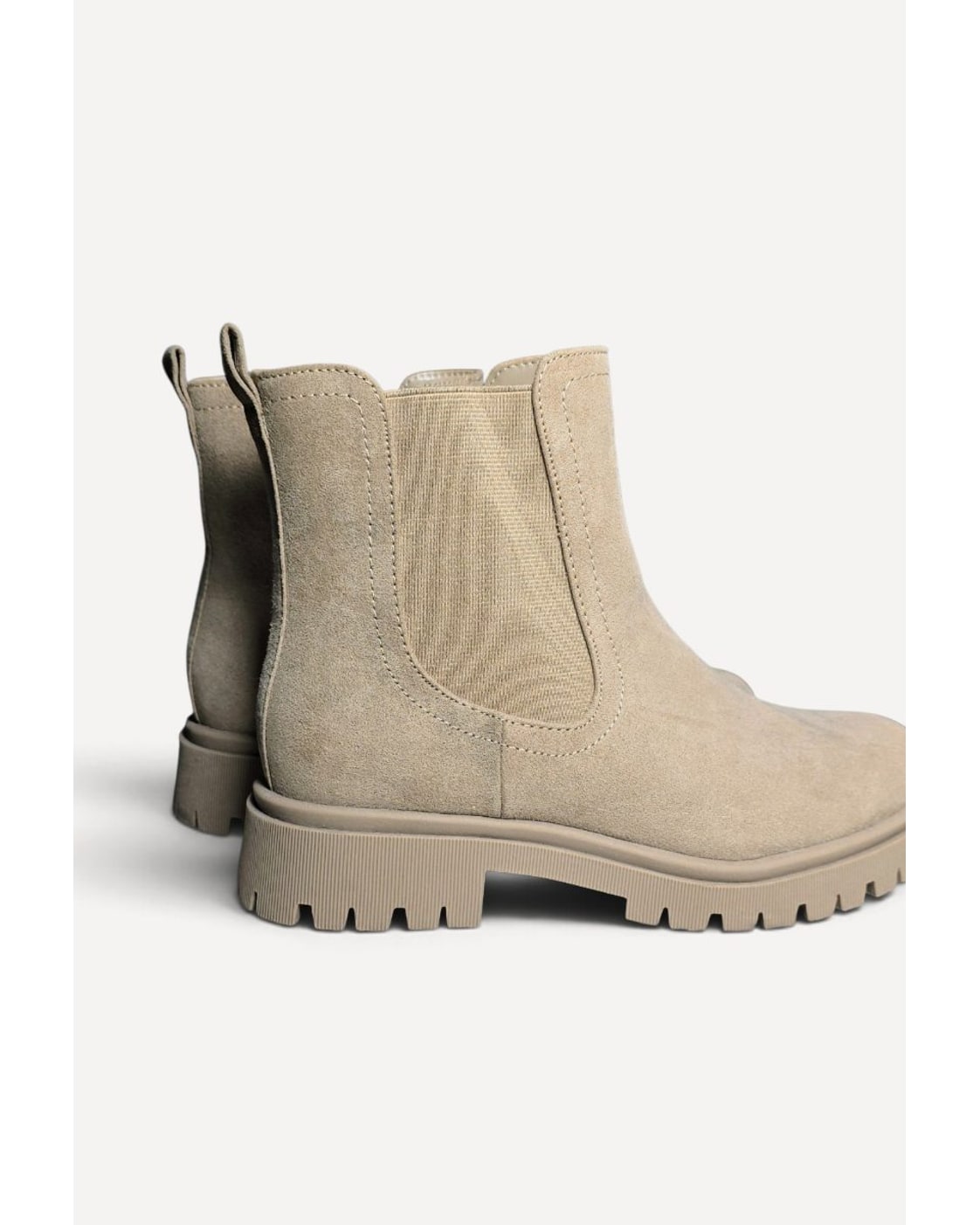 Old Navy Suede Lug Sole Chelsea Booties