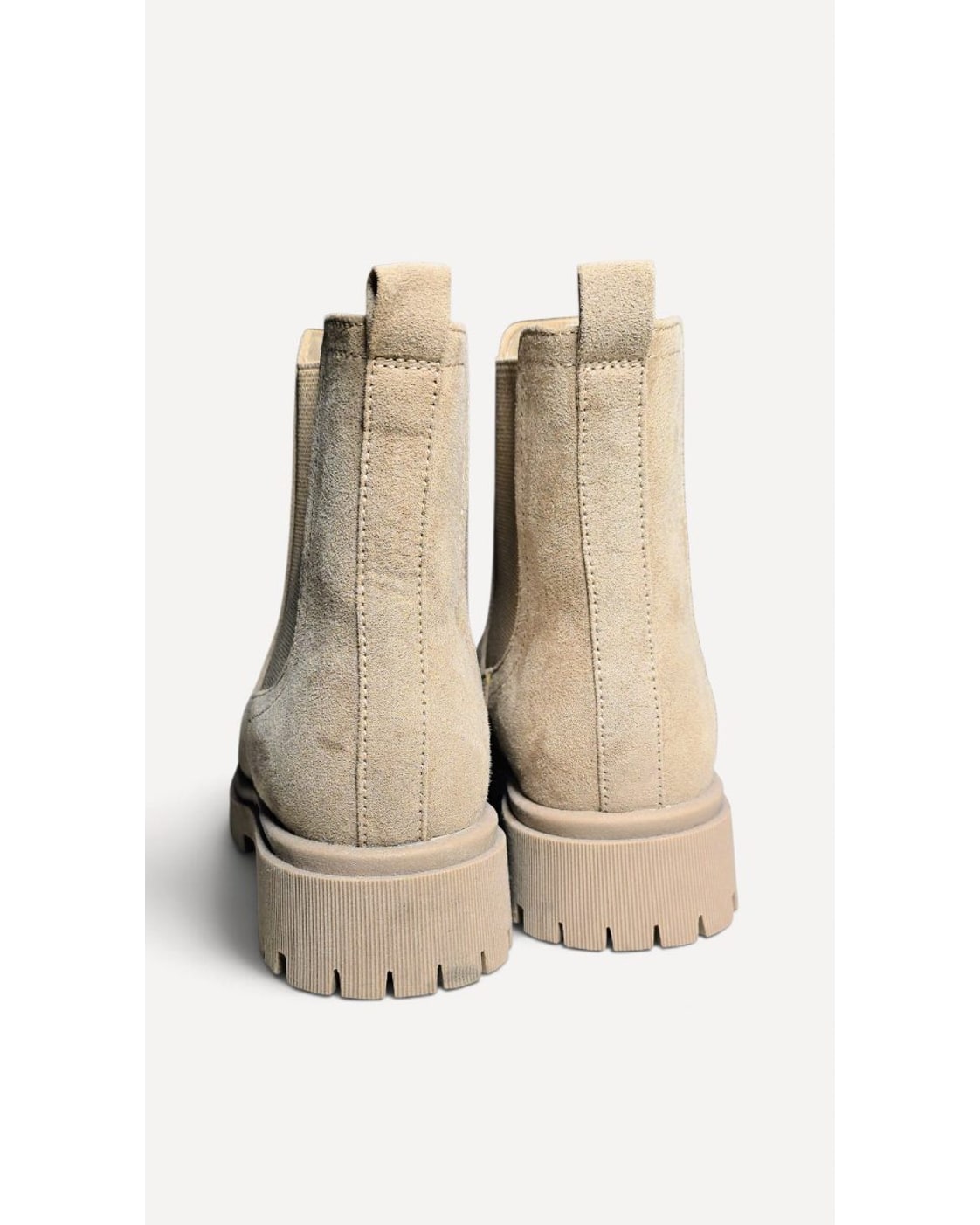 Old Navy Suede Lug Sole Chelsea Booties