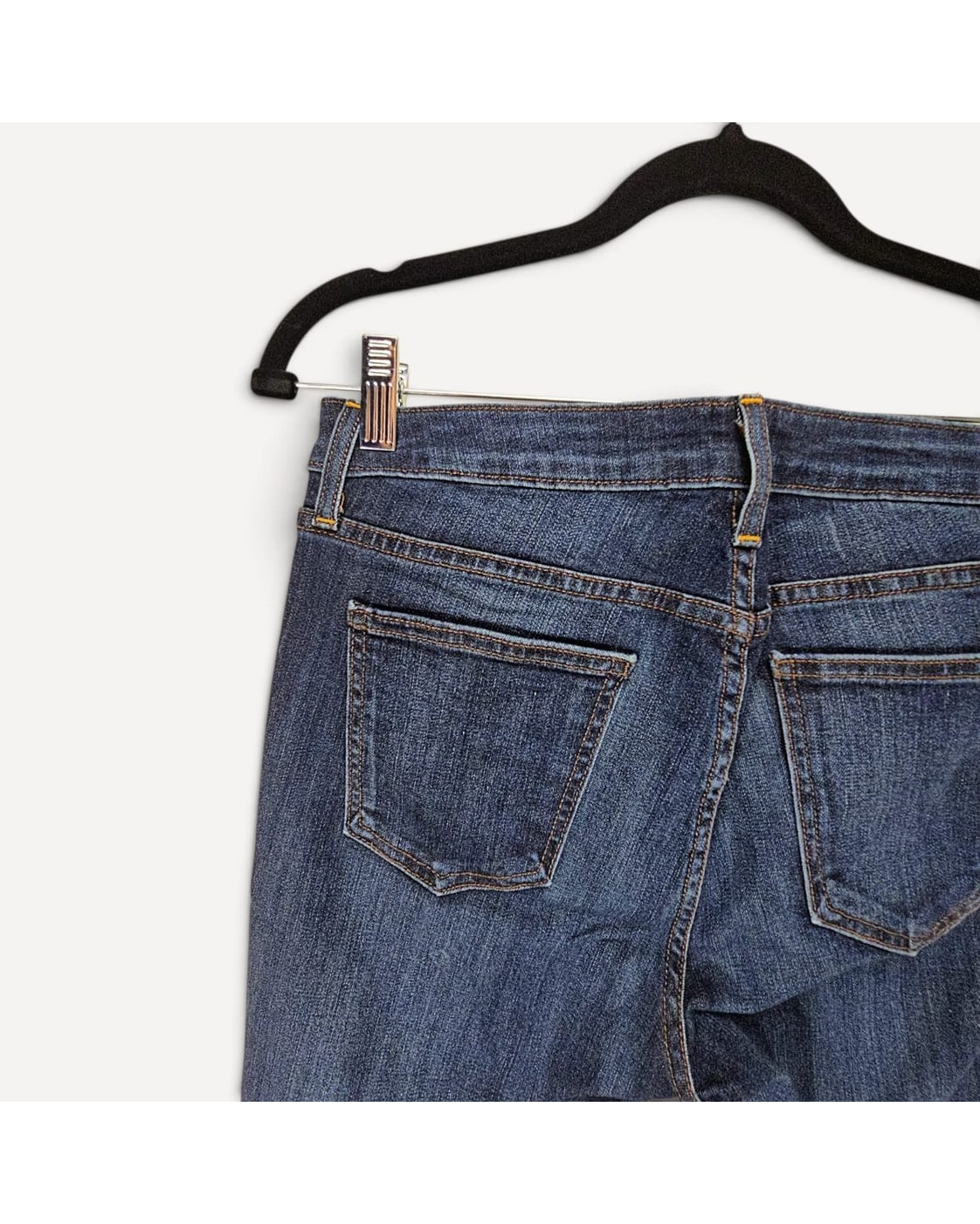 Just Black Distressed Skinny Cropped Jeans