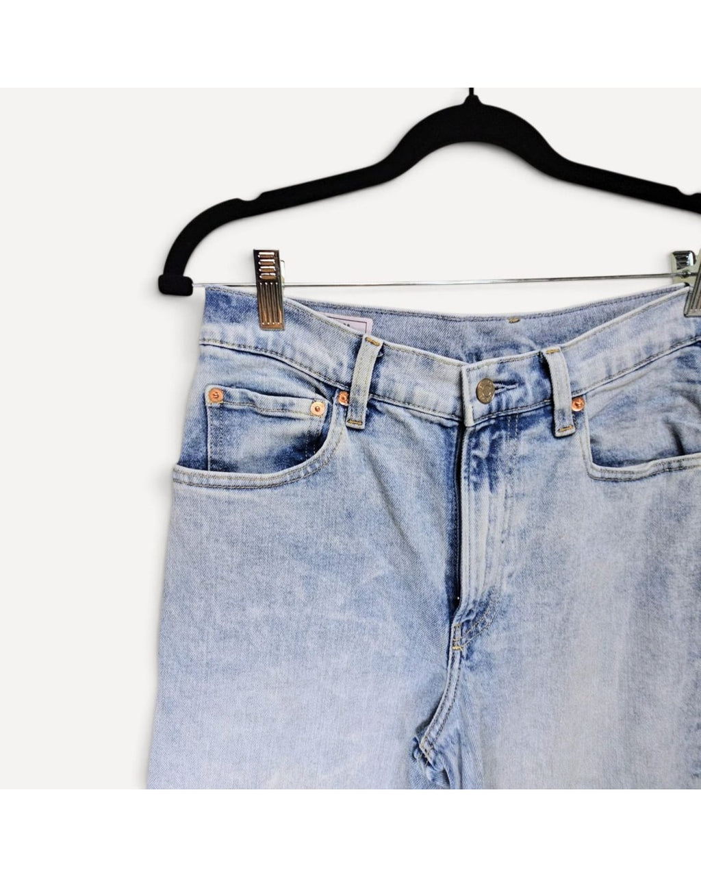 Gap High Rise Stride Ankle Wide Leg Jeans