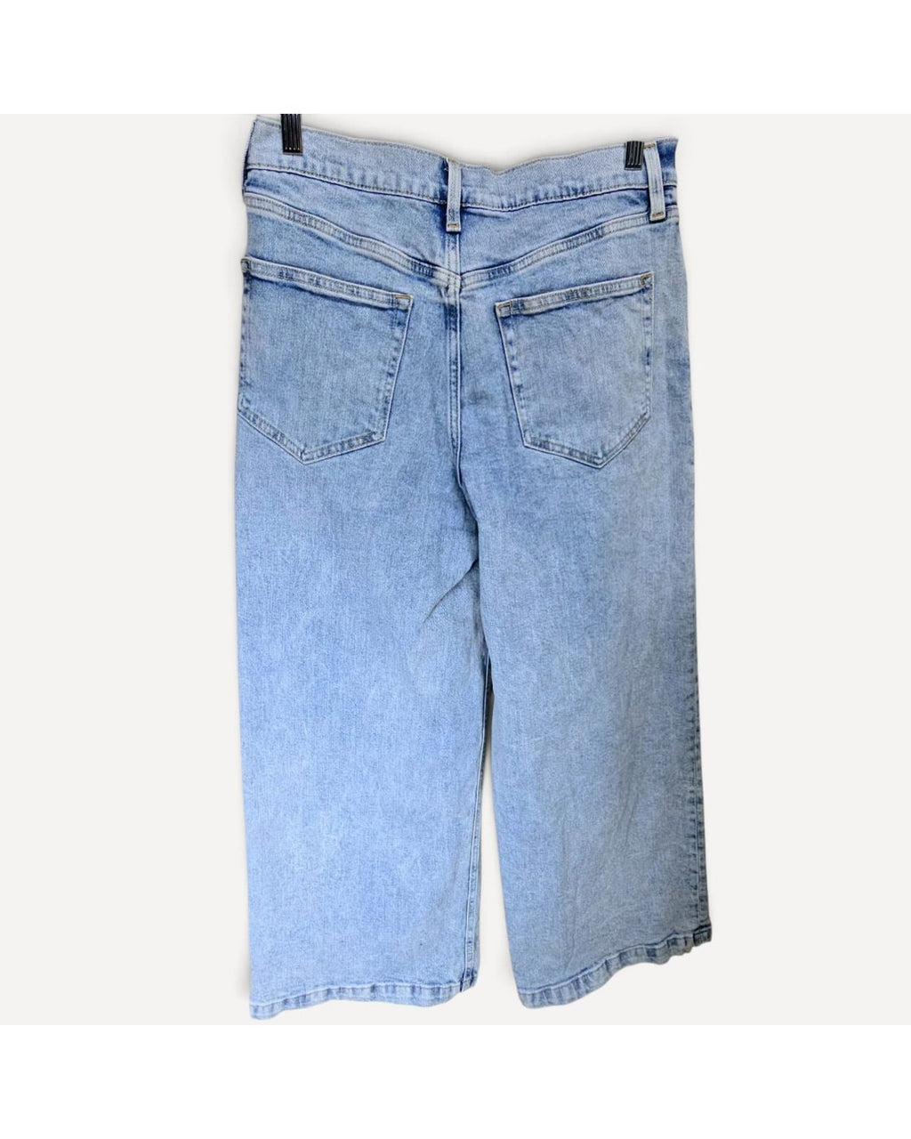 Gap High Rise Stride Ankle Wide Leg Jeans