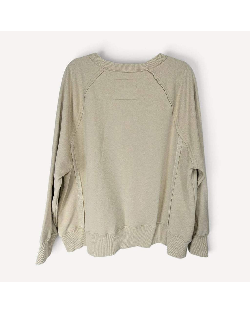 American Eagle This Feels Seriously Lived-In V-Notch Sweatshirt