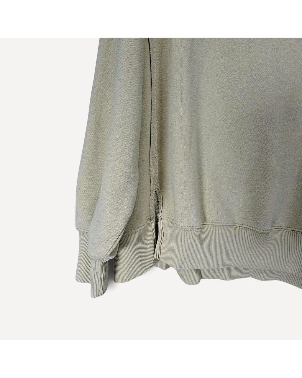 American Eagle This Feels Seriously Lived-In V-Notch Sweatshirt