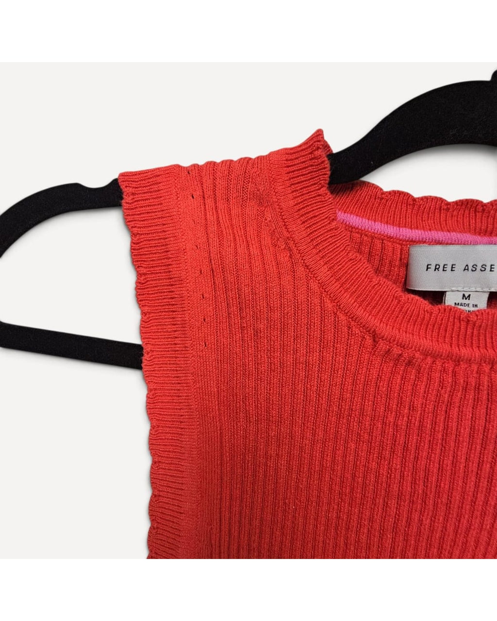 Free Assembly Ribbed Knit Tank Top - Style# FAWSW00333SP24L