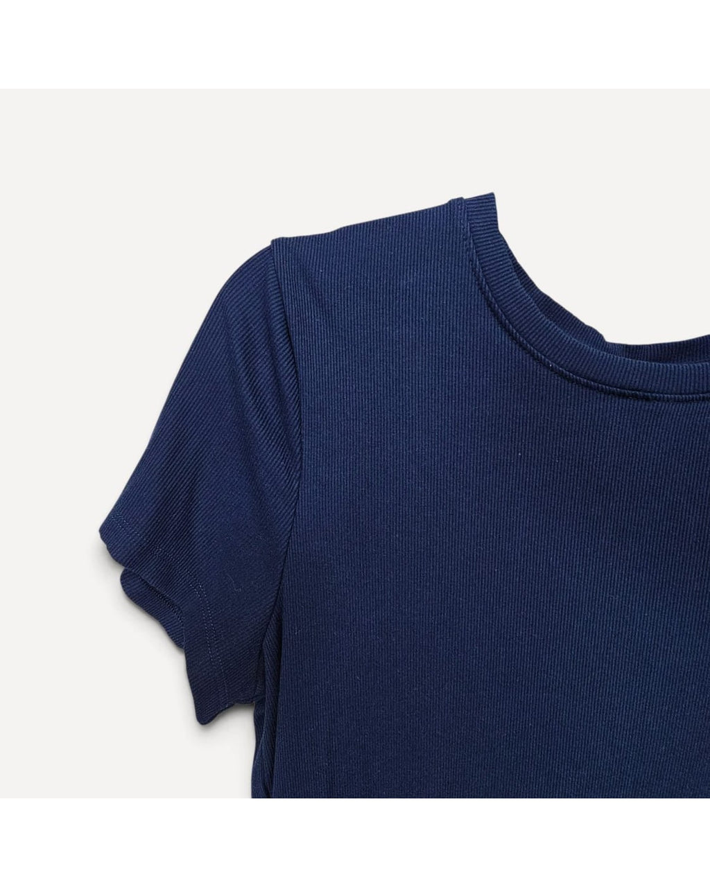 Calia Ribbed Crew Neck Top