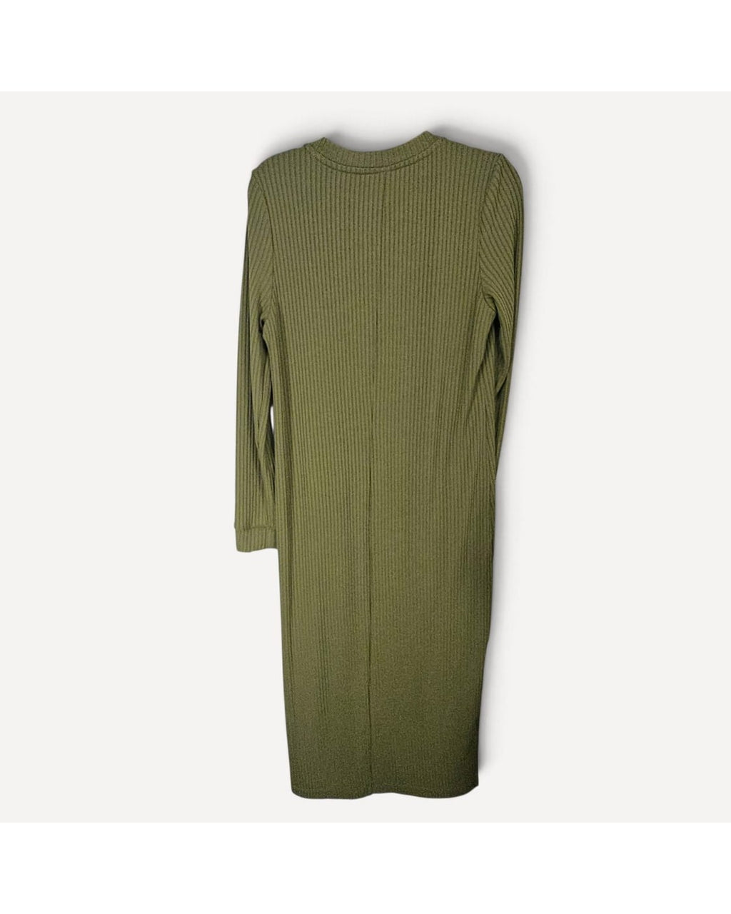 Old Navy Ribbed Knit Long Sleeve Maxi Dress