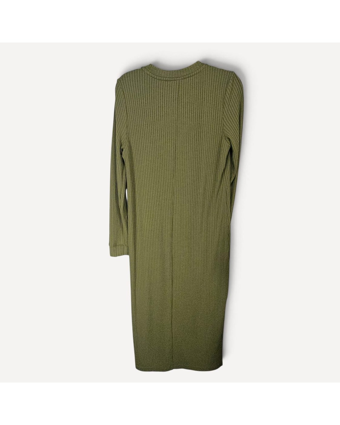 Old Navy Ribbed Knit Long Sleeve Maxi Dress