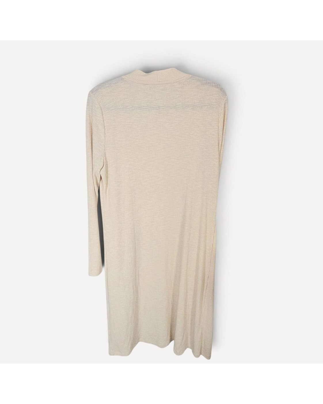 LOFT Long Ribbed Knit Cardigan