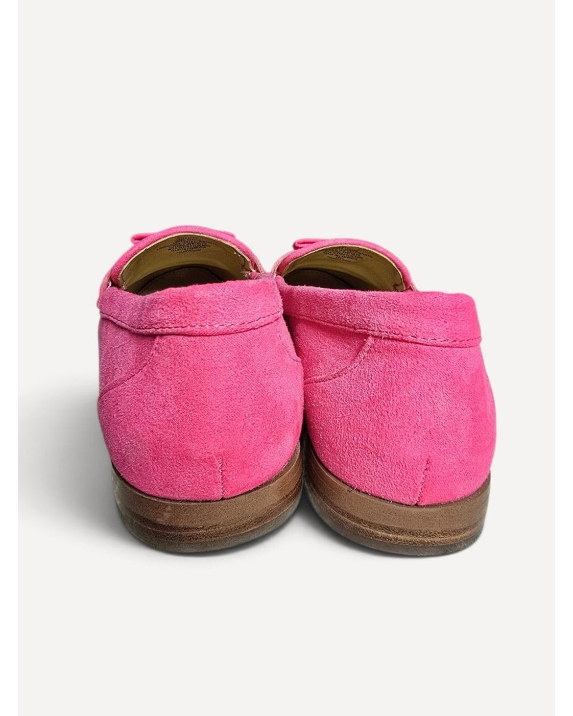 J.Crew Suede Bow Penny Loafer