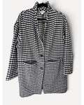 Old Navy Houndstooth Print Coat