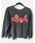 MV Sport Nebraska Patch Crewneck Sweatshirt