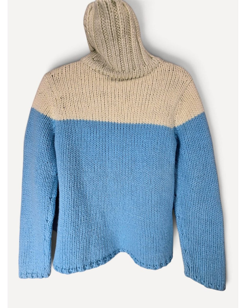 Color-Block Turtleneck Sweater - Style# RN 54023