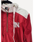 Boxercraft Nebraska Half-Zip Hooded Windbreaker