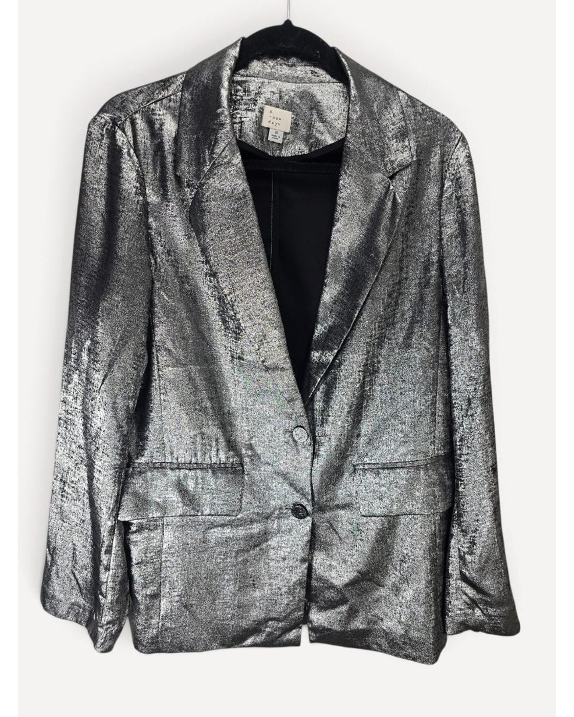 a new day Metallic Shimmer Blazer