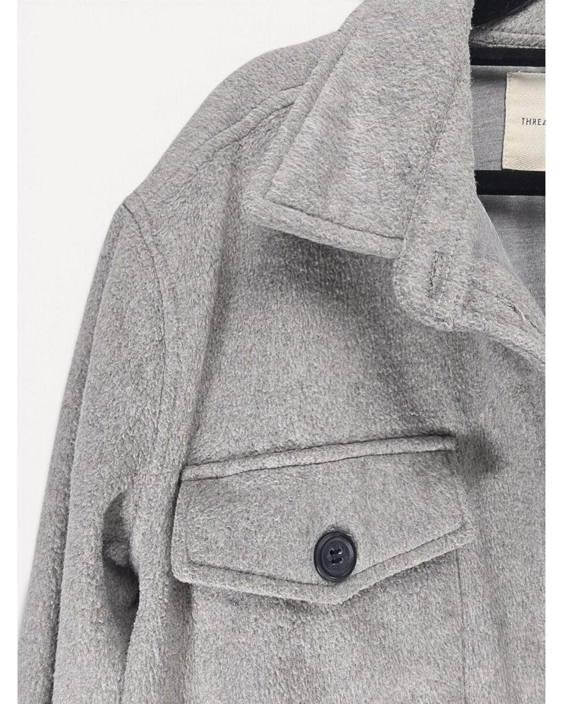 Thread & Supply Brushed Fleece Shirt Jacket