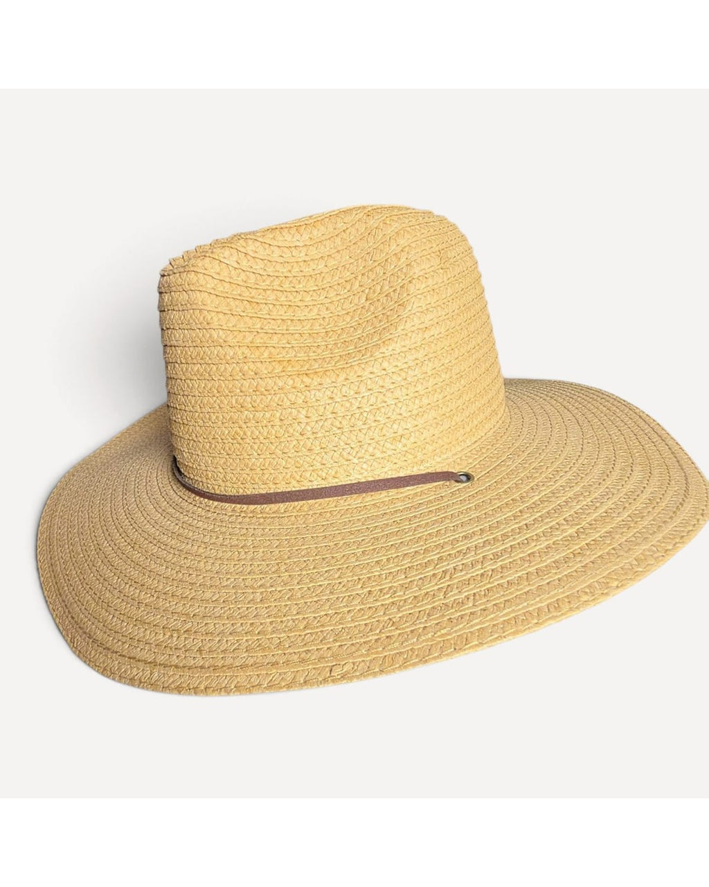 Free Authority Outdoors Woven Straw Fedora - NWT