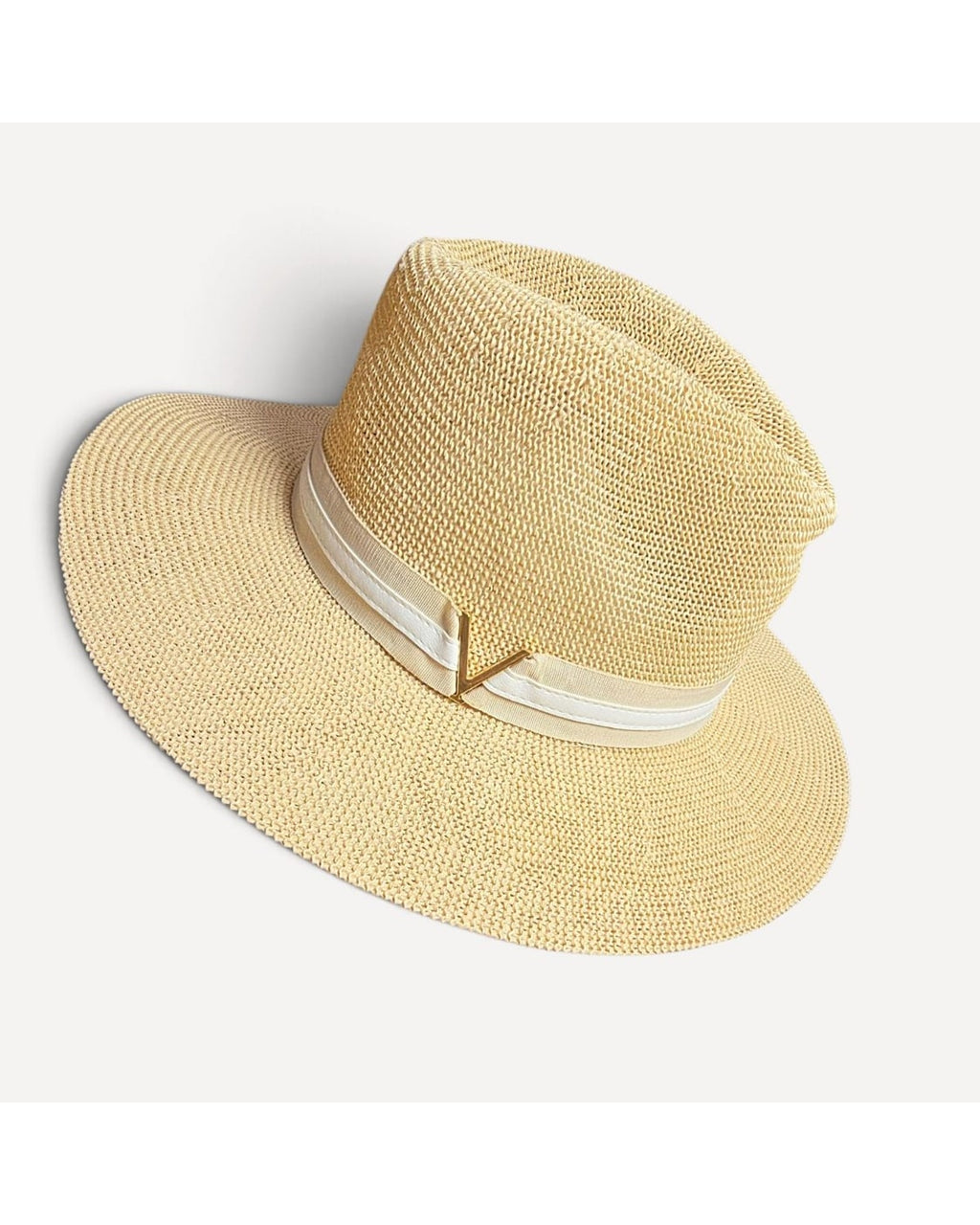 Vince Camuto Straw Fedora Hat