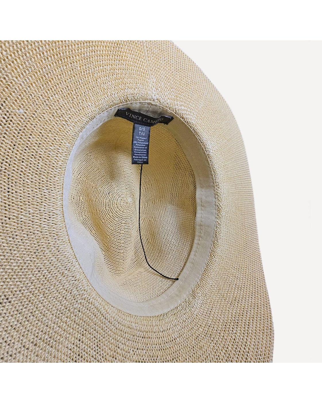 Vince Camuto Straw Fedora Hat