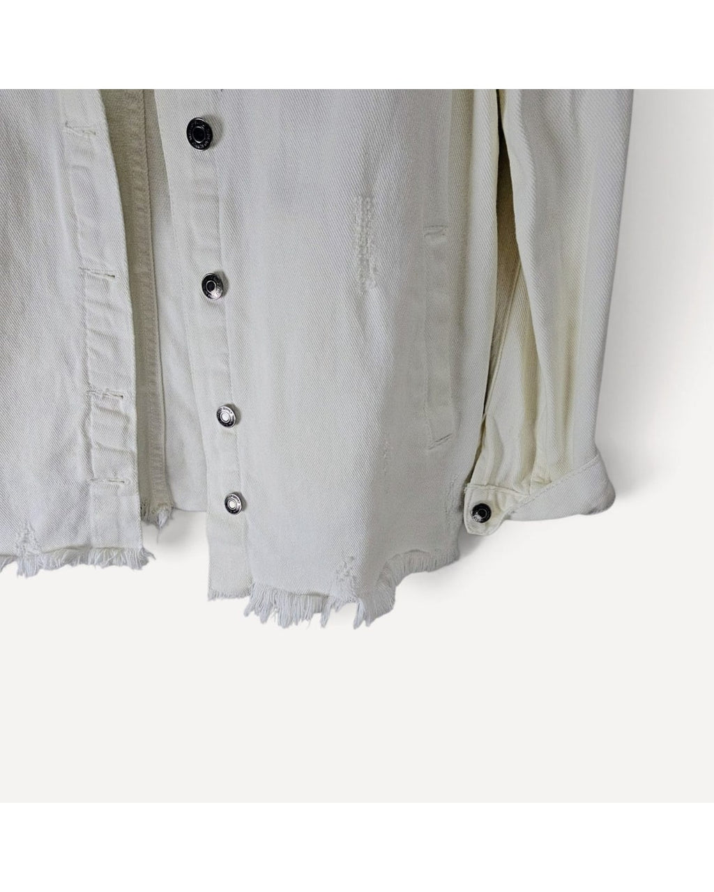 Thread & Supply Distressed Denim Jacket