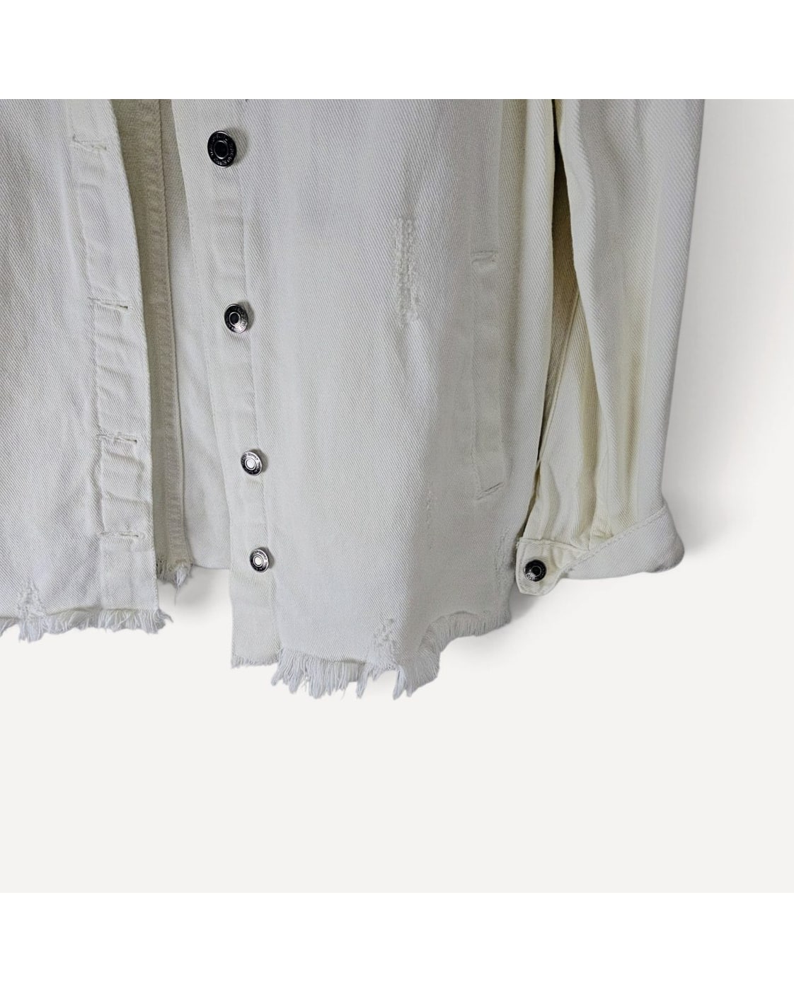 Thread & Supply Distressed Denim Jacket