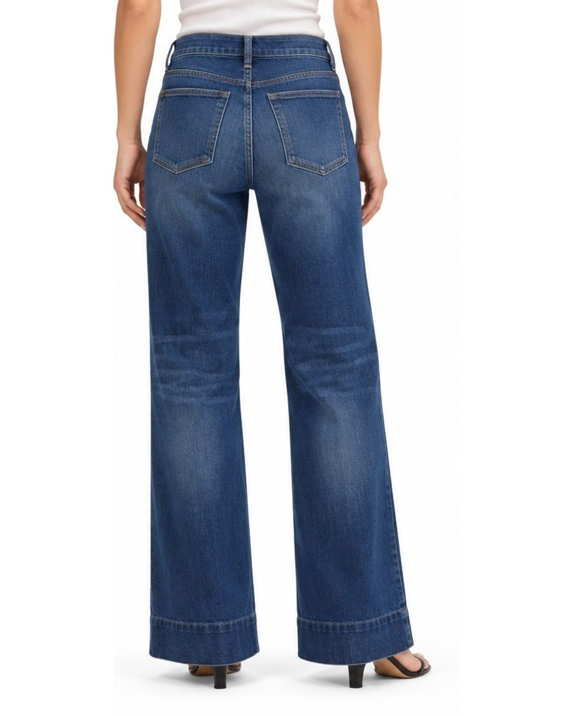 Blue J.Crew High-Rise Denim Trouser Jean, size 29 – photo 2