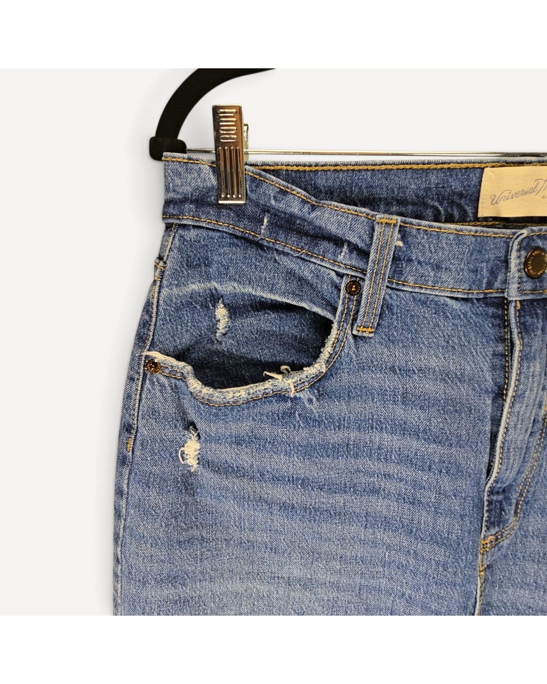 Blue Universal Thread Denim Skirt, size 10 – photo 2