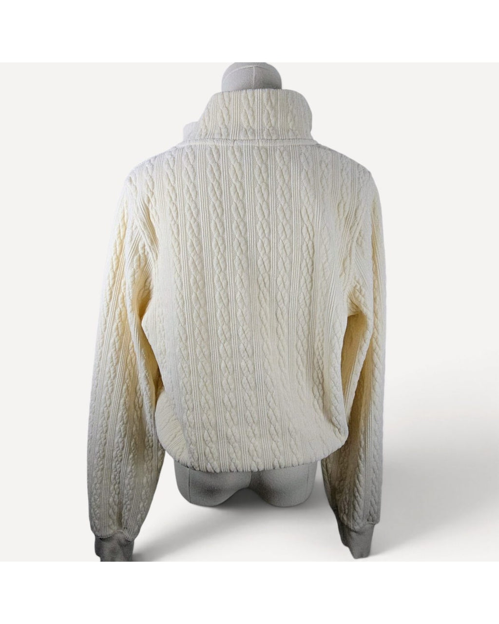 Offline by Aerie Athletics Cable Knit Zip-Up Jacket