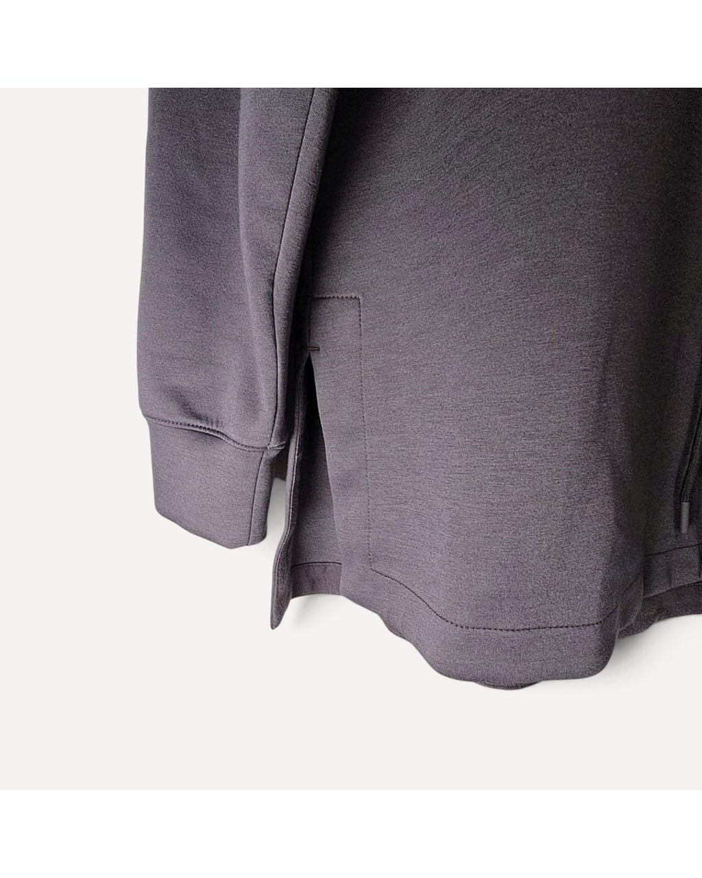 Athleta Funnel Neck Cinched Waist Tunic Top