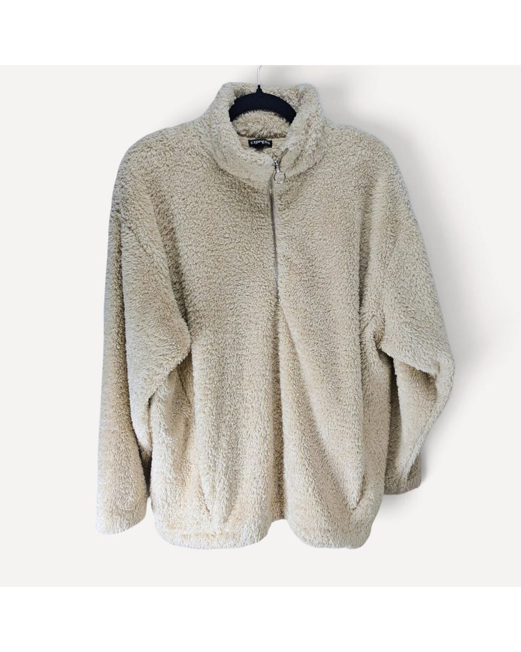 Express Sherpa Quarter-Zip Pullover