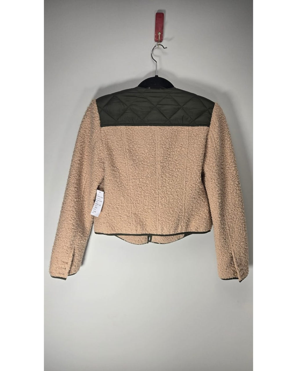 Sam Edelman Quilted Yoke Sherpa Jacket - Style# JSEW0427 VERSION D - NWT