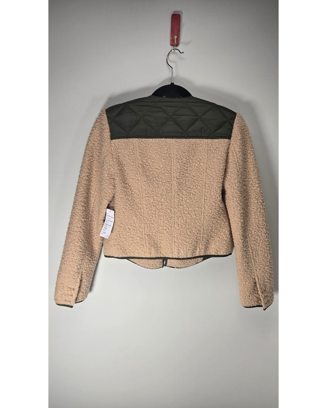 Sam Edelman Quilted Yoke Sherpa Jacket - Style# JSEW0427 VERSION D - NWT
