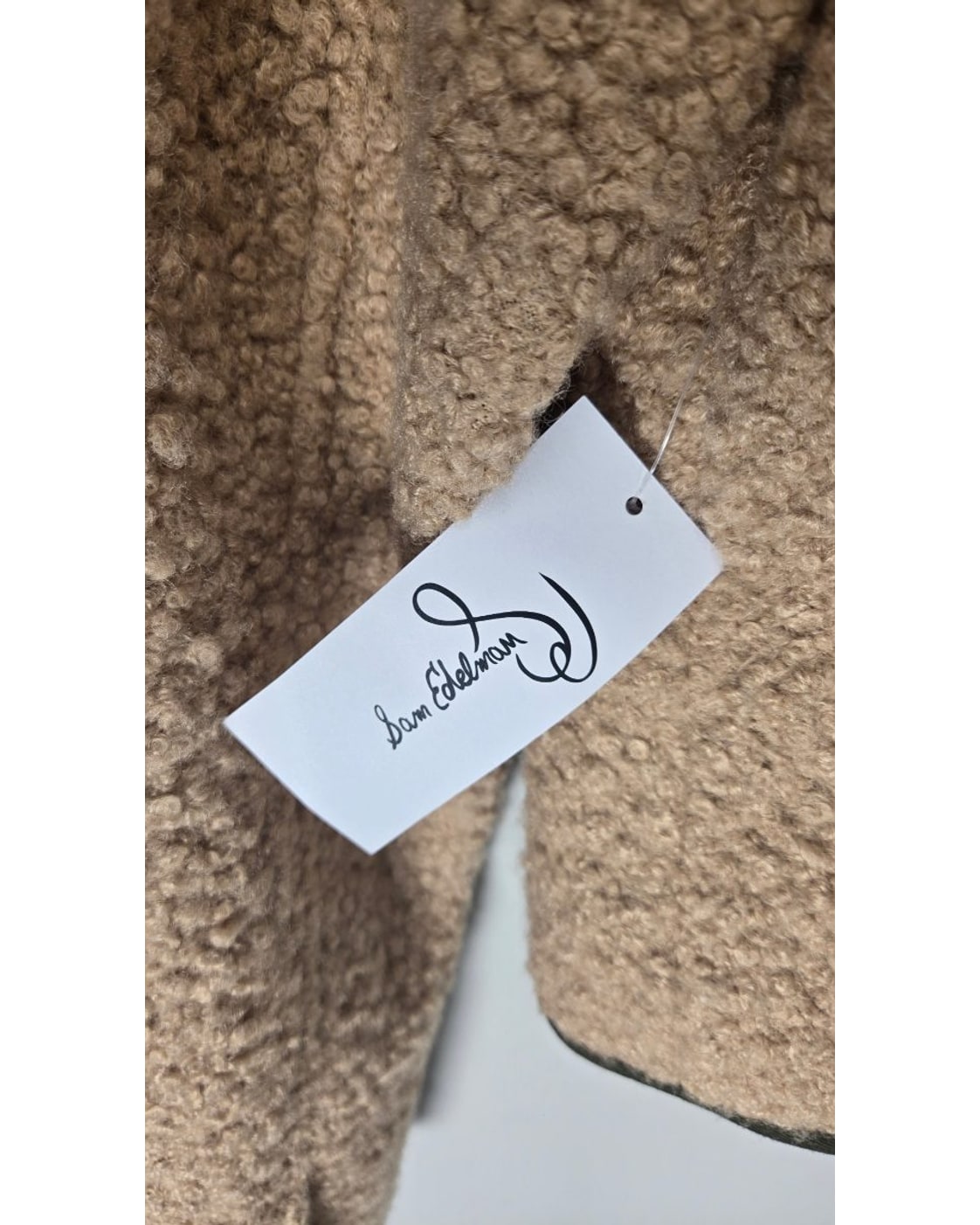 Sam Edelman Quilted Yoke Sherpa Jacket - Style# JSEW0427 VERSION D - NWT